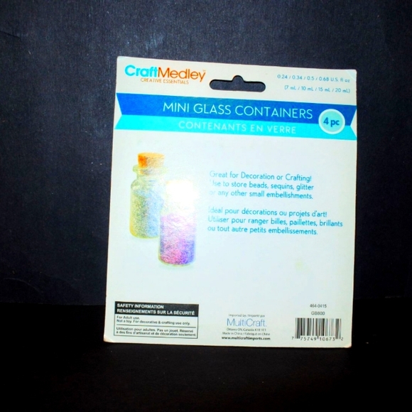 4pc Mini Bottle set - Picture 4 of 4